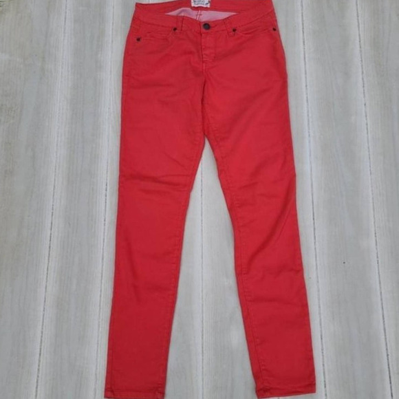 Scarlet boulevard red skinny jeans - Picture 3 of 11